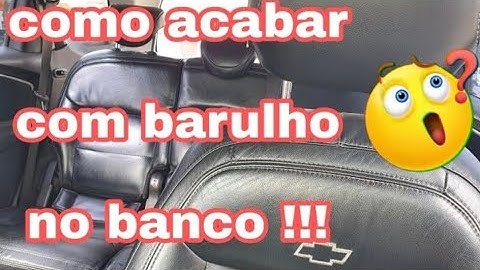 como acabar com barulho no banco dos chevrolet spin cobalt traker onix #chevrolet #chevroletspinclu