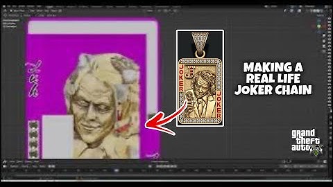 Making A Real Life Joker Chain Set In GTA 5 RP (FiveM) | Blender 3D Modeling