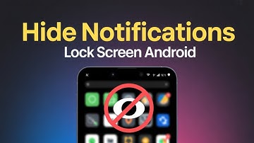 Hide Notifications on Android Lock Screen FAST and EASY