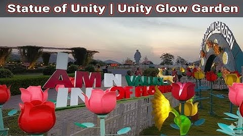 Statue of Unity | Unity Glow Garden