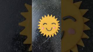 🌞 art with clay #diy #shorts #sun #clay #ytviral #viral #trending #art #kdnart #bestyoutuber