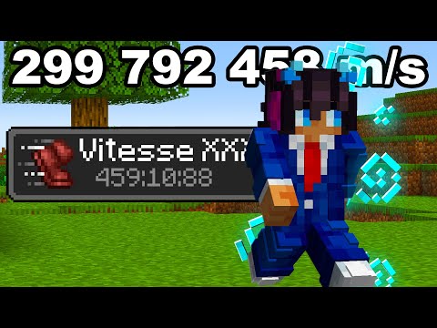 Devenir le Joueur le Plus RAPIDE de Minecraft
