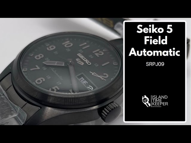 Seiko SRPG35K1 | Seiko Filed Watch | Herren Analog Automatik Uhr mit Nylon  Armband | - YouTube