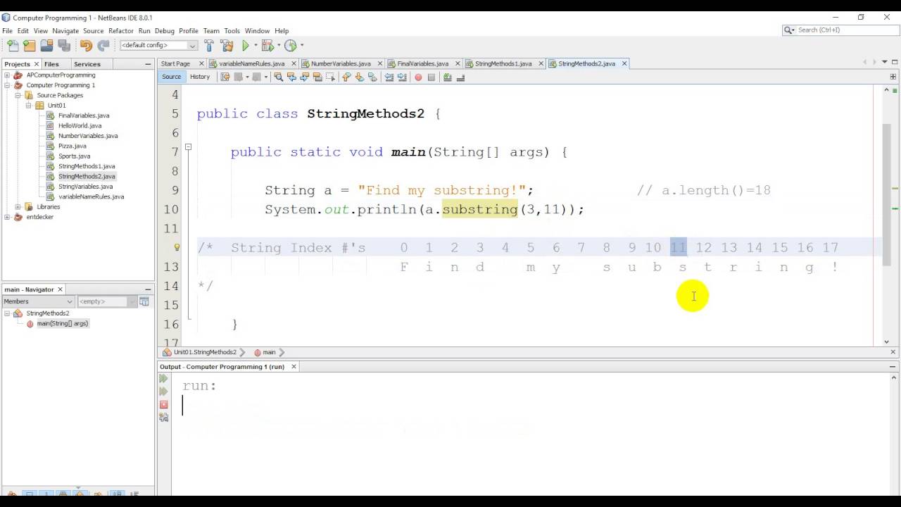 String Methods 2 - YouTube