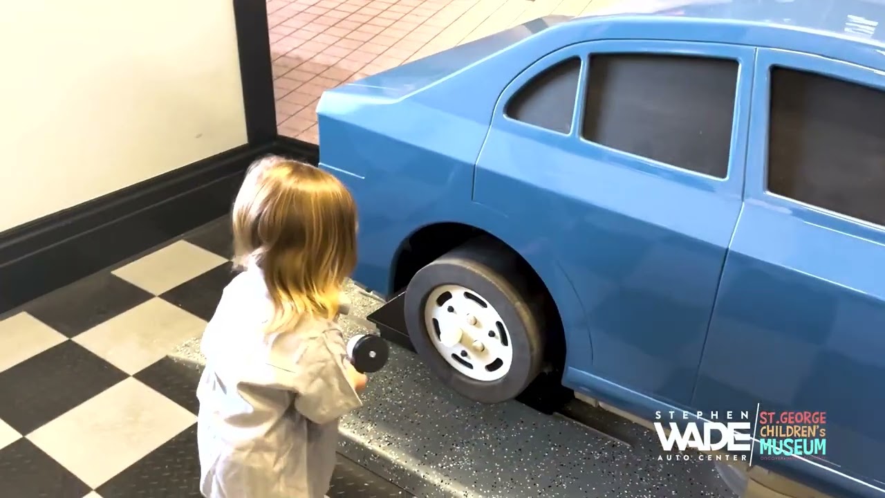 Stephen Wade Auto Center Exhibit at the St. George Children's Museum