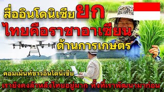 สื่ออินโดนิเซียยกไทยคือราชาอาเซียน ด้านการเกษตร คอมเม้นท์