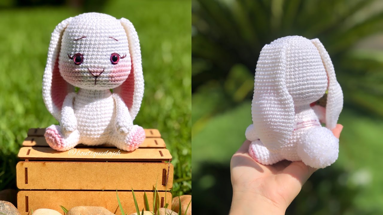 Coelho Snow em amigurumi (parte 2)