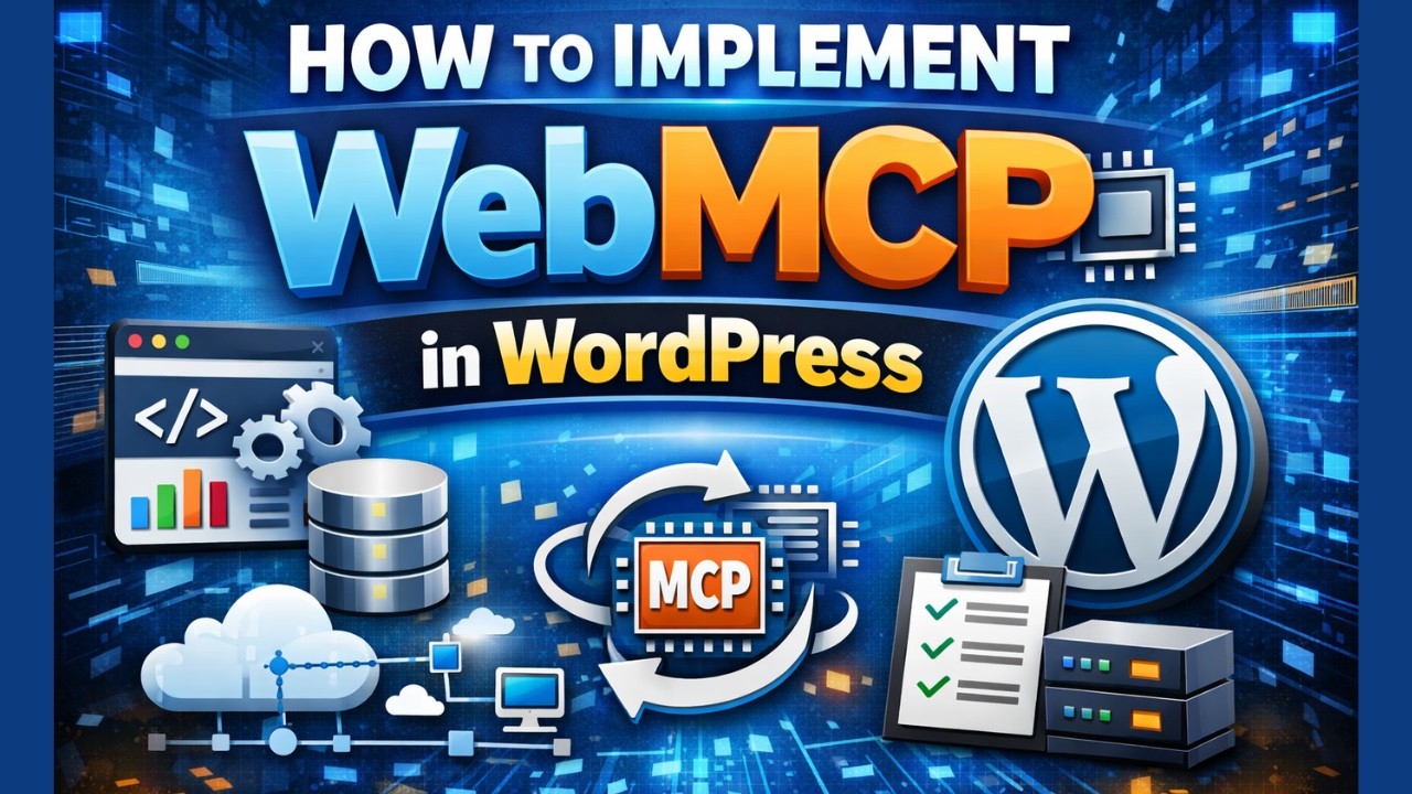 How to Implement Web MCP in WordPress 2026 | Step-by-Step WebMCP Setup ...
