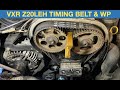 Vauxhall astra vxr z20leh timing belt  water pump replacement