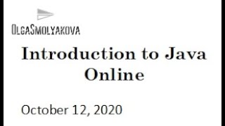 Famous 2020 10 12  Introduction to Java Online Basics of OOP 09 code review Net Worth
