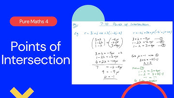 Snijpunten (Edexcel IAL P4 7.10)