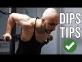 Dips Tips For MORE Muscle Gains!