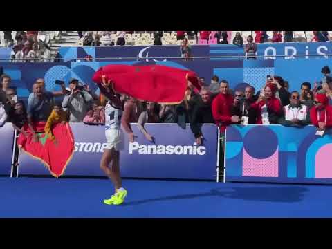 الإدريسي فاطمة الزهراء تحطم الرقم قياسي في ماراثون البارالمبياد وتهدي المغرب ذهبية ثالثة