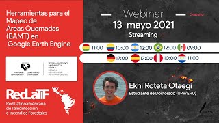 Herramientas para el Mapeo de Áreas Quemadas (BAMT) en Google Earth Engine