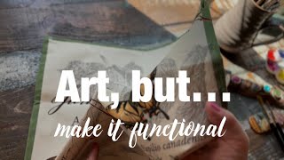 From Illustration to Linen: Autumn Botanical Tea Towel Collection