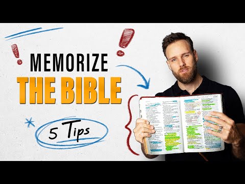 How to PRACTICALLY MEMORIZE the BIBLE || 5 TIPS you need to know!