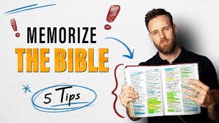 How to PRACTICALLY MEMORIZE the BIBLE || 5 TIPS you need to know!