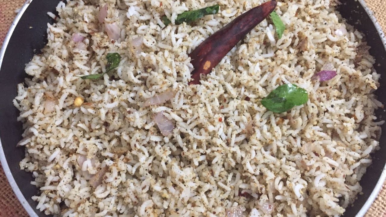 Urudhal Rice உளுந்து சாதம் /Ulundhu Sadam/variety rice recipes/uraddal recipes ...