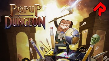 POPUP DUNGEON gameplay: Make Your Own Roguelite Tabletop RPG! | (Pop up Dungeon PC full release)