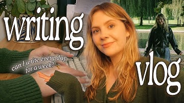 trying a *realistic* morning writing routine as a busy creative ✒️ a cozy & productive writing vlog