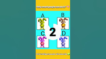 Your Brain Misses This Detail 🧠👀 | Rabbit, Bat & Fox