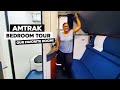 Amtrak Bedroom Tour On A Superliner: Our Favorite Sleeper Car Room!