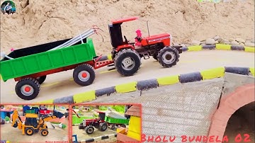 Making a Eicher 241 Rc Tractor using pvc pipe || Handmade tractor @bholubundela02-z6r