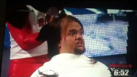 El Torito shaves Hornswoggle (RIP N/A-6/1/14)
