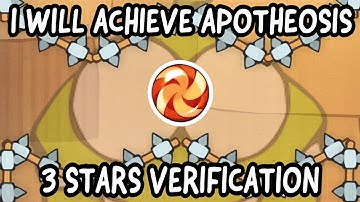 Cut the Rope | I Will Achieve Apotheosis 3 Stars VERIFIED!
