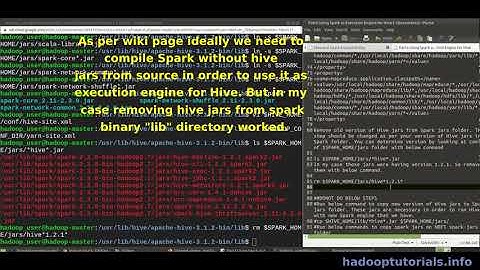 Part-5: Using Spark as execution engine for Hive - HadoopTutorials.info