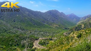 California Highway 2  Angeles Crest Scenic Highway Mountain Drive 4K Southern California