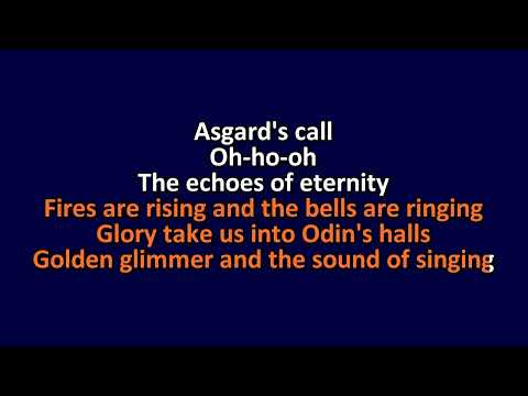 Miracle of Sound - Valhalla Calling - Karaoke Instrumental Lyrics