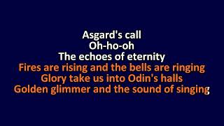 Miracle of Sound - Valhalla Calling - Karaoke Instrumental Lyrics - ObsKure