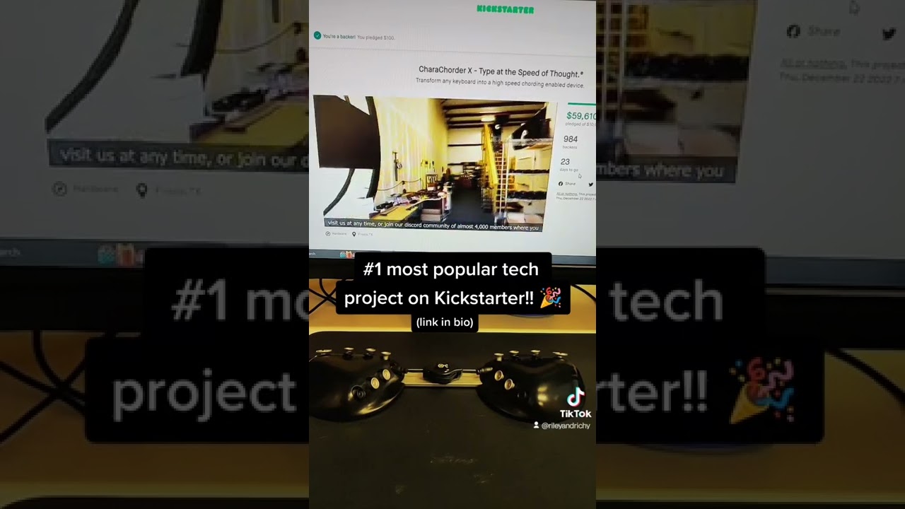 Kickstarter campaign video for CharaChorder X! 