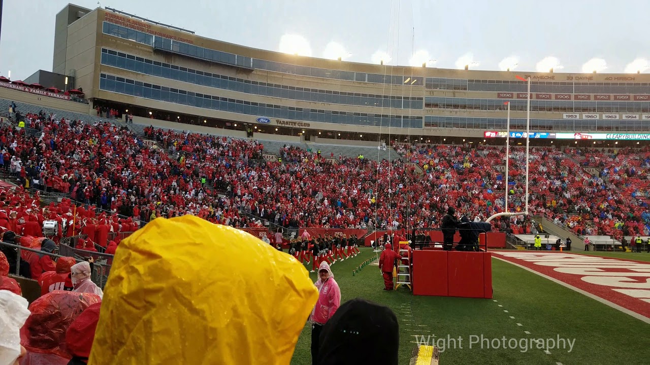 Crowd Singing "Build Me Up Buttercup" at Camp Randall Stadium - October 5, 2019