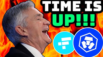 CRO Coin READY TO MOVE! | Crypto.com PRICE | Jerome Powell SPEAKS | Cronos and FTX NEWS