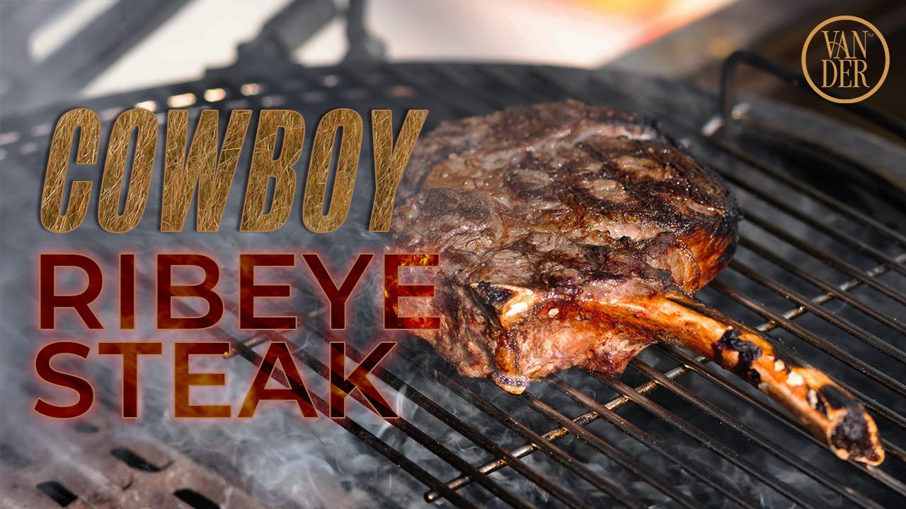 How To Grill A Cowboy Ribeye Steak with Chef Jody & Mandy! - YouTube