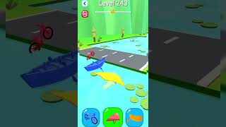 Shape-shifting Funny Race Gameplay newhyper casual games #shorts #gameplay#shapeshifting