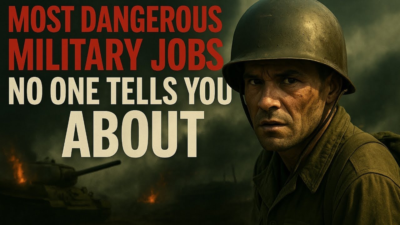 Most Dangerous Military Jobs , No One Tells You About!