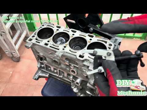 Alfa Romeo 4C Pistones y cigüeñal motor TBi 1742cc