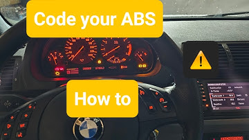 How to code your ABS module on your BMW E39/E46/E53 after replacement! All the steps