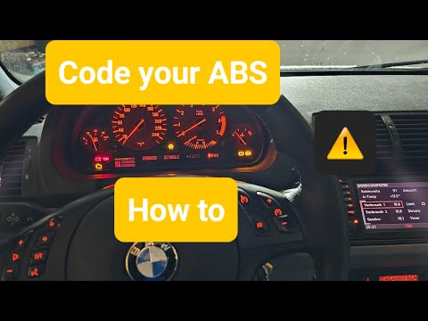 How to code your ABS module on your BMW E39/E46/E53 after replacement! All the steps