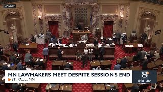 MN Lawmakers meet despite session's end