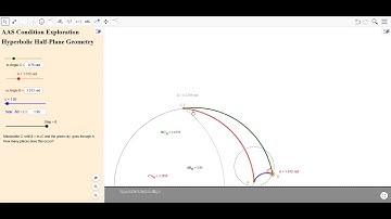 Geometry 6.21 AAS Exploration in Hyperbolic Geometry