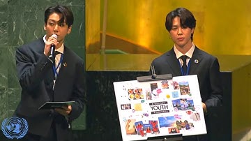 BTS Performs Permission to Dance & Full Speech at 76 UNGA SDG Moment LIVE United Nations un