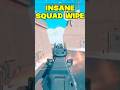 INSANE SQUAD WIPE #warzone #callofduty