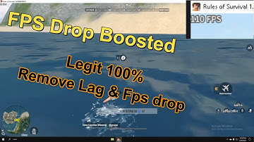 How To Fix FPS Drop & Lag in ROS PC 2021(Amd)