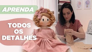 Aula 01: Aprenda a Criar sua Própria Boneca de Pano - Passo a Passo!