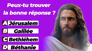 25 QUESTIONS SUR LA NAISSANCE DE JÉSUS | QUIZ BIBLIQUE | TEST BIBLIQUE