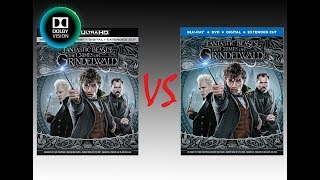 ▶ Comparison of FB: The Crimes of Grindelwald 4K Dolby Vision (4K DI) vs Regular Blu-Ray Edition